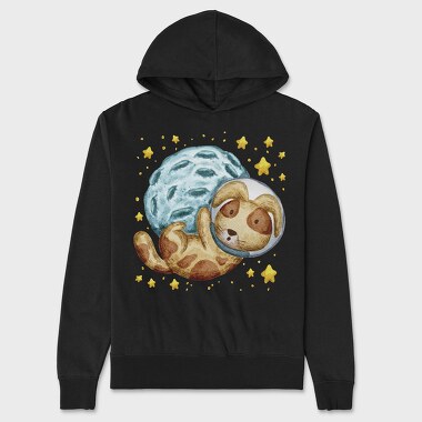 Moon Dog, Unisex Men's Hoodie