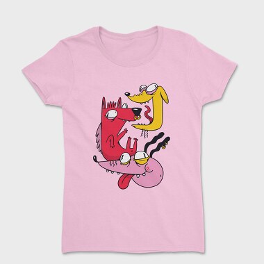 Crazy Dog, Women's T-Shirt