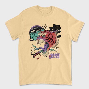 Psychedelic Japanese 03, Unisex Men's T-Shirt