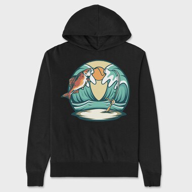 Bass Fishing 2, Unisex Men's Hoodie