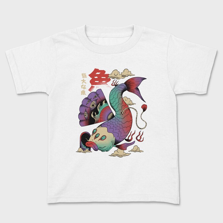 Psychedelic Japanese 04, Kids' T-Shirt