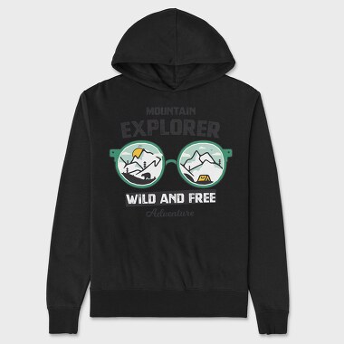 Mountain Explorer, Unisex Men's Hoodie