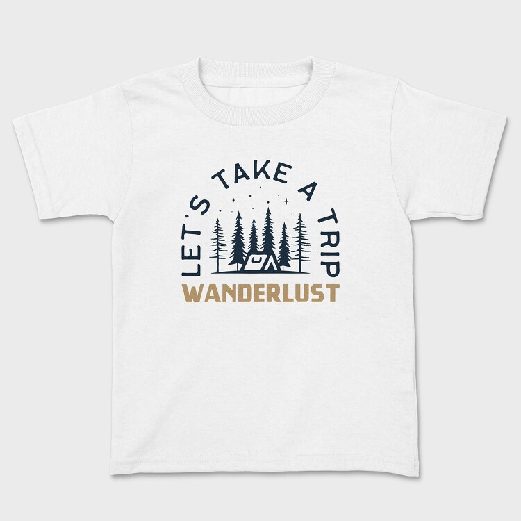 wander lust, Детска Тениска