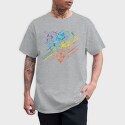 Mountain Illustration 3, Unisex Men's T-Shirt