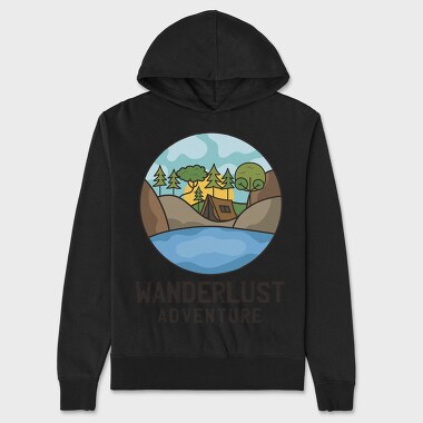 Wanderlust Adventure, Unisex Men's Hoodie