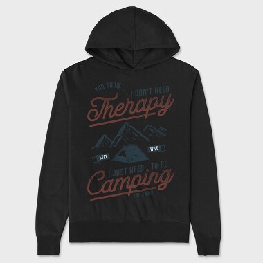 I Just Need to Go Camping, Unisex Men's Hoodie