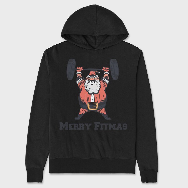 Santa Weight, Unisex Men's Hoodie