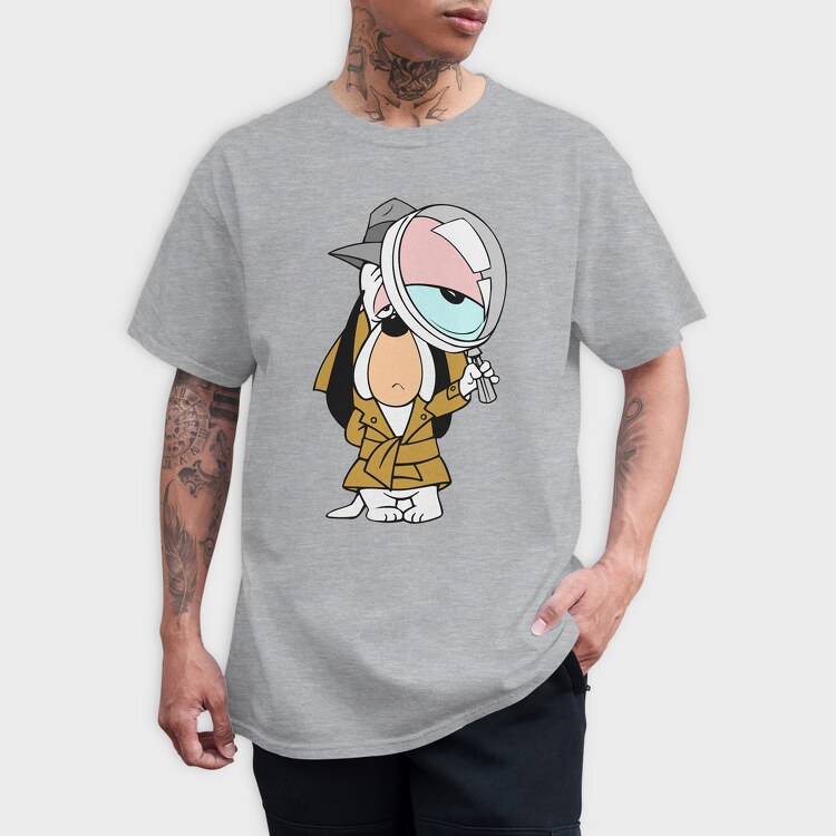 Mountain Illustration, Unisex Men's T-Shirt