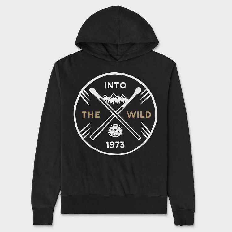 Into the Wild 1973, Unisex Men's Hoodie