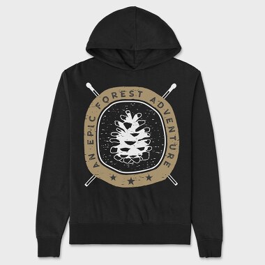 Epic Forest Adventure, Unisex Men's Hoodie