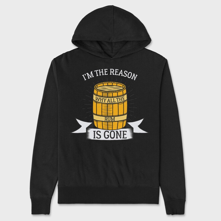 Why All the Rum Is Gone, Унисекс Мъжко Суичър