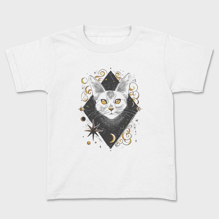 Cosmic Cat Orange, Детска Тениска