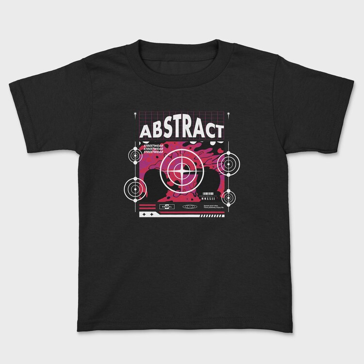 Abstract Streetwear Design, Детска Тениска