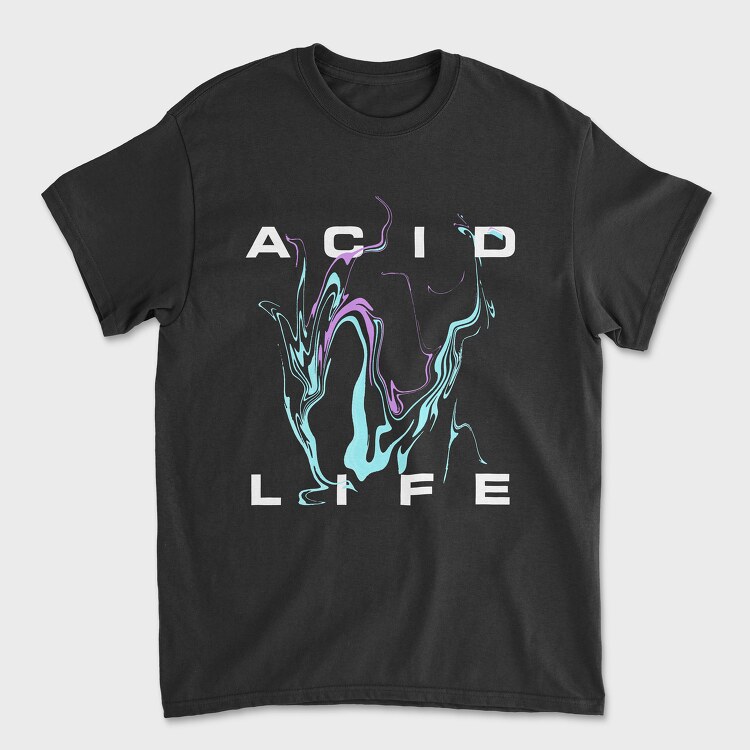 Acid Life, Унисекс Мъжка Тениска