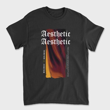 Унисекс Мъжка Тениска, Aesthetic