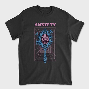 Anxiety Mirror, Unisex Men's T-Shirt