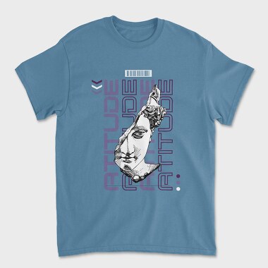 Atitude, Unisex Men's T-Shirt