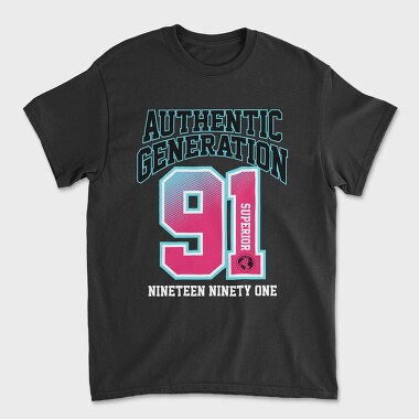 Authentic Generation, Unisex Men's T-Shirt