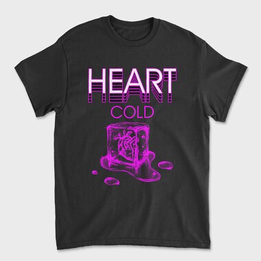 Cold Heart Purple, Unisex Men's T-Shirt