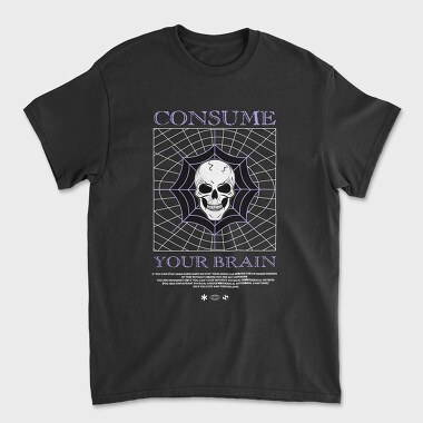 Consume Your Brain, Унисекс Мъжка Тениска