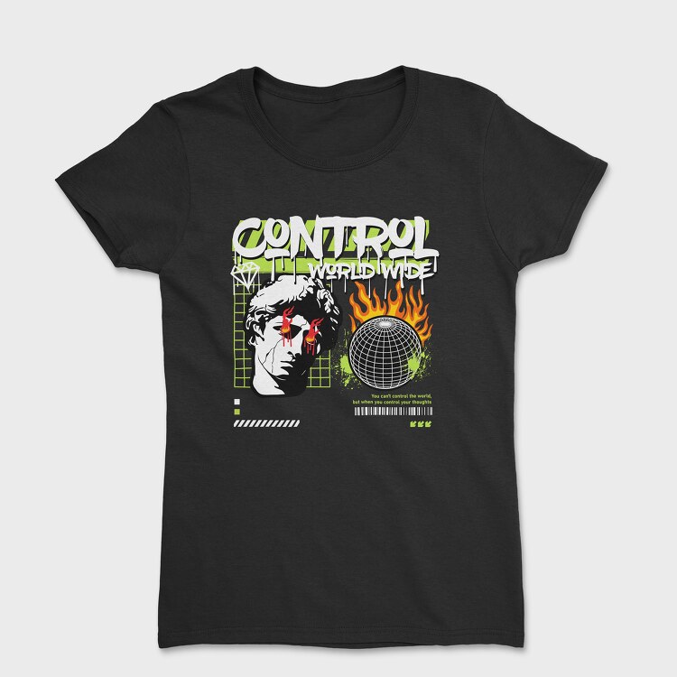 Control Worldwide, Women's T-Shirt