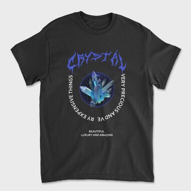 Crystal, Унисекс Мъжка Тениска