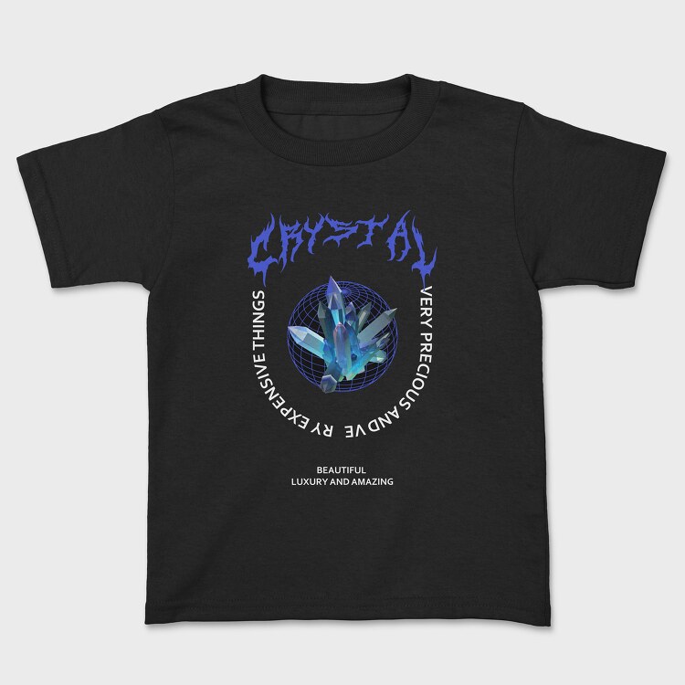Crystal, Kids' T-Shirt