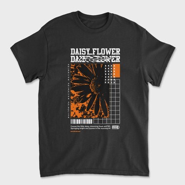 Daisy Flower, Unisex Men's T-Shirt