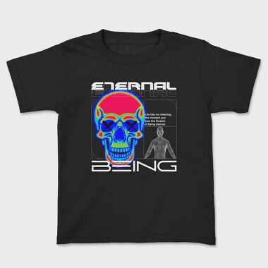 Eternal Skull, Kids' T-Shirt