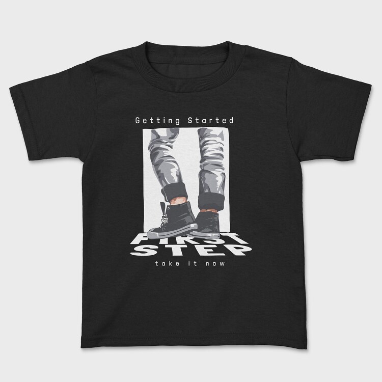 First Step, Kids' T-Shirt