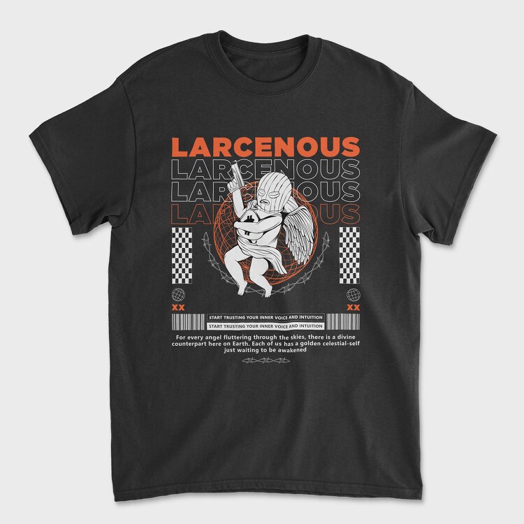 Larcenous, Unisex Men's T-Shirt