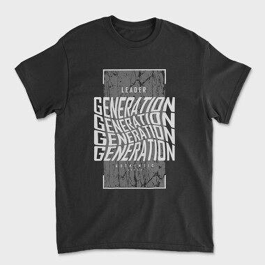 Unisex Men's T-Shirt, Leader Generation