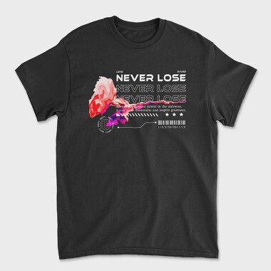Love Never Lose, Unisex Men's T-Shirt