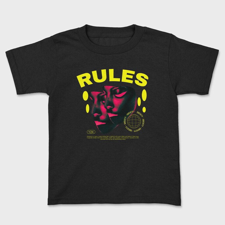 Rules, Детска Тениска