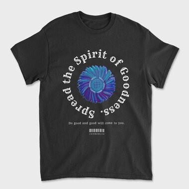 Spirit of Goodness, Унисекс Мъжка Тениска