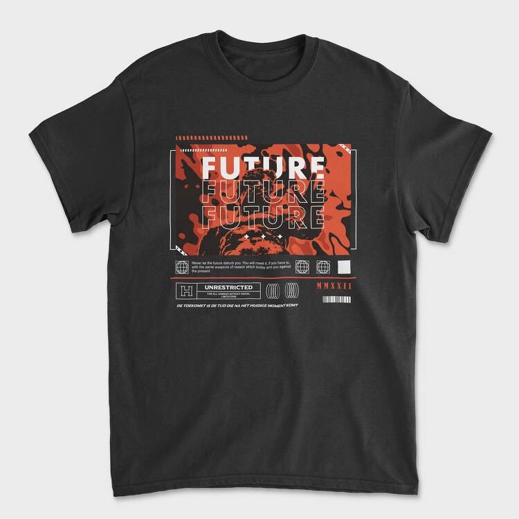 Streetwear Future, Унисекс Мъжка Тениска
