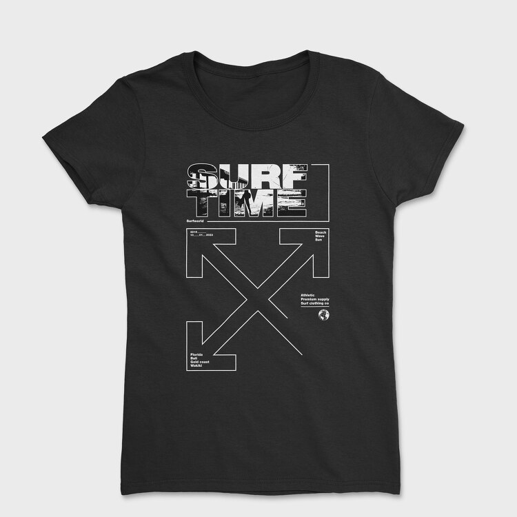Surf Time, Women's T-Shirt