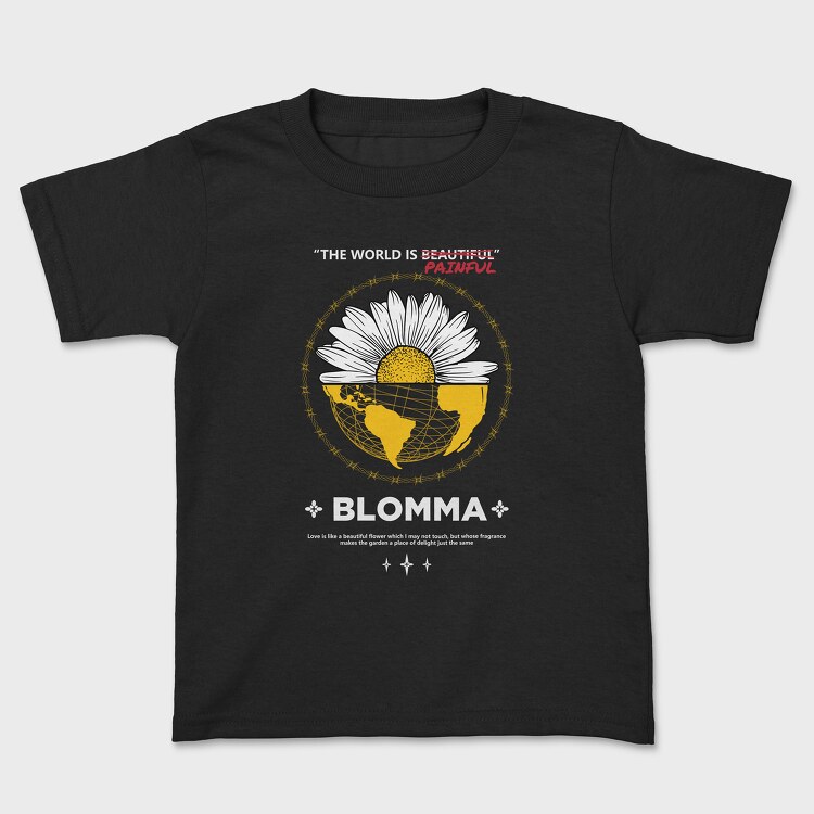The World Is Painful, Kids' T-Shirt