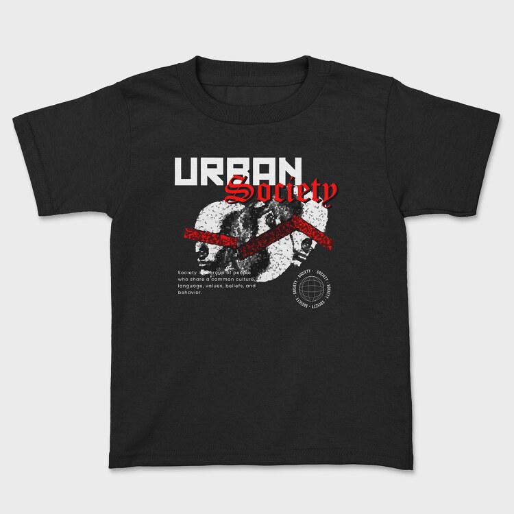Urban Society, Kids' T-Shirt