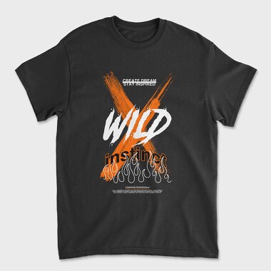 Wild Instinct, Унисекс Мъжка Тениска
