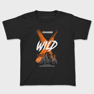 Wild Instinct, Kids' T-Shirt