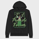 Abstract Cartoon Flower, Unisex Men's Hoodie