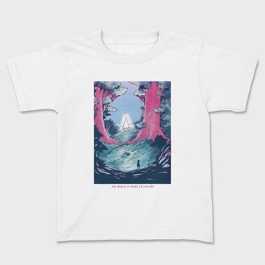 Fantasy_Landscape_03, Kids' T-Shirt
