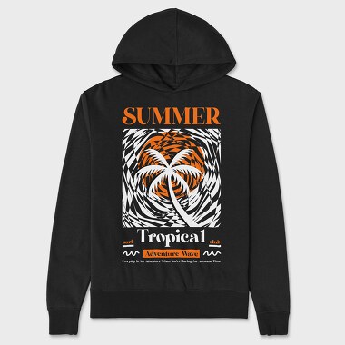 Summer Tropical, Unisex Men's Hoodie