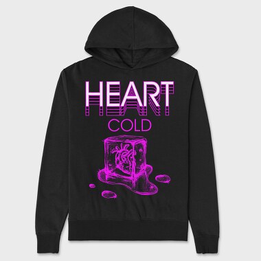 Cold Heart Purple, Unisex Men's Hoodie