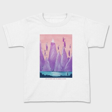 Fantasy_Landscape_12, Kids' T-Shirt
