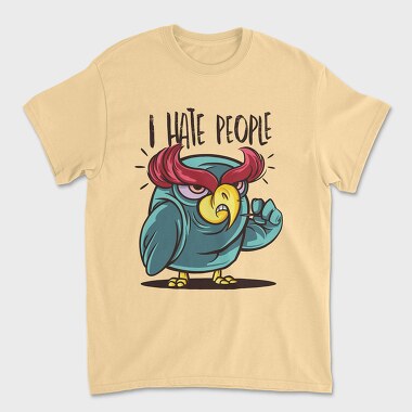 Owl, Unisex Men's T-Shirt