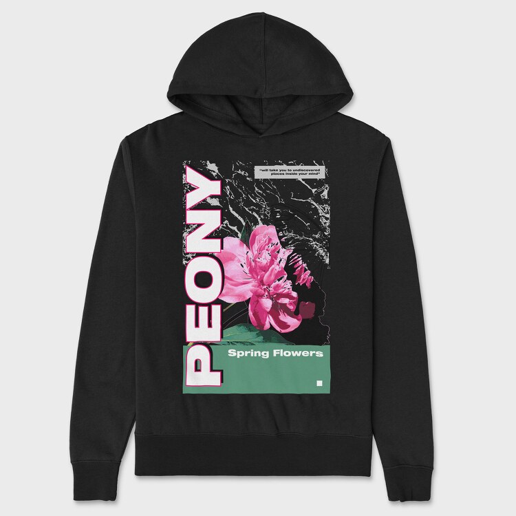 Peony, Унисекс Мъжко Суичър
