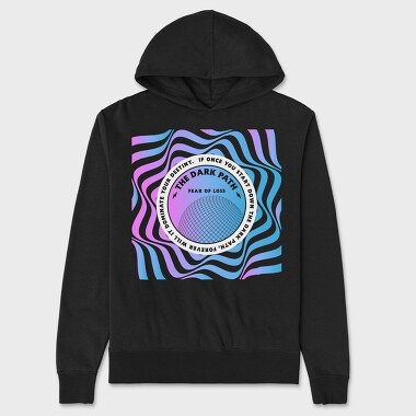 The Dark Path, Unisex Men's Hoodie