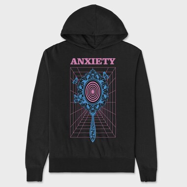 Anxiety Mirror, Unisex Men's Hoodie